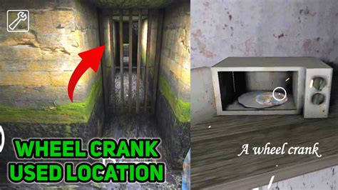where is a wheel crank used in granny